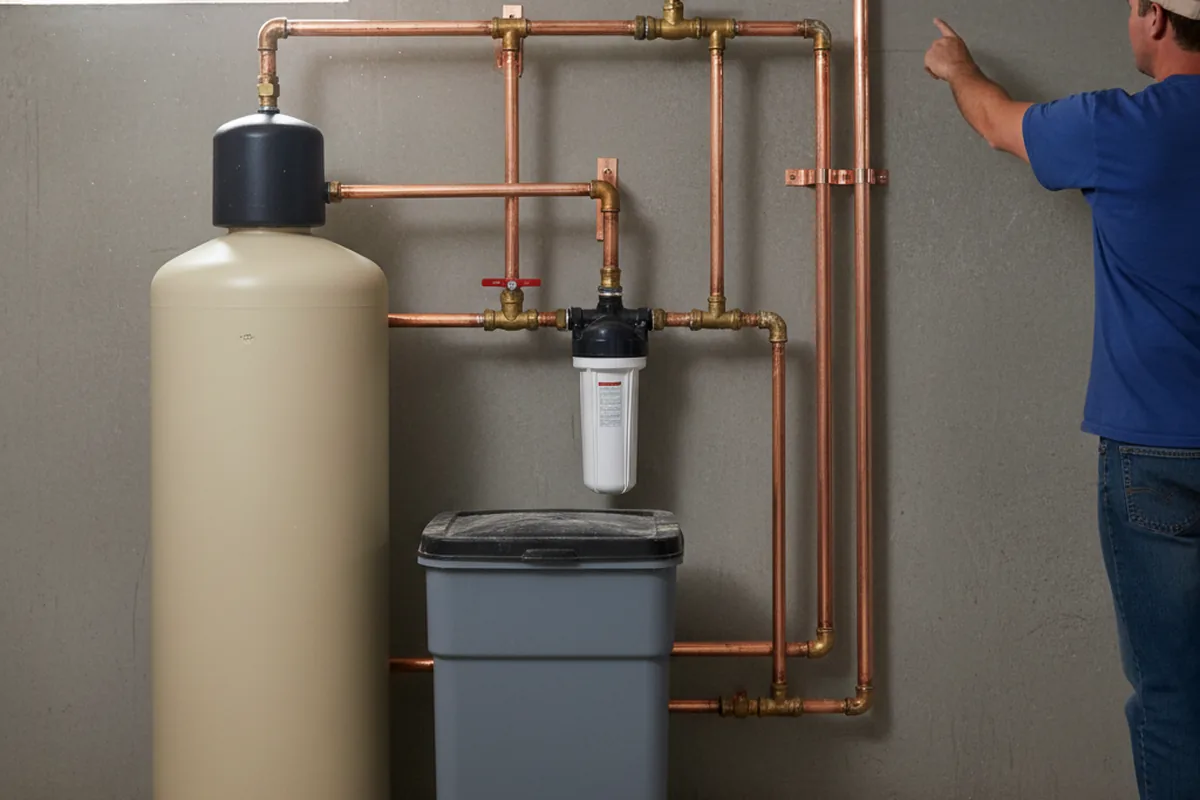 Whole-house water treatment system installed in Salado